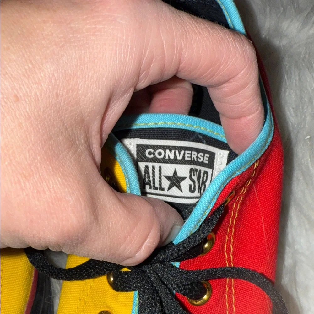 Converse low top Chuck Taylor color block 1920-2020 centennial release M7 W9 - Picture 11 of 13